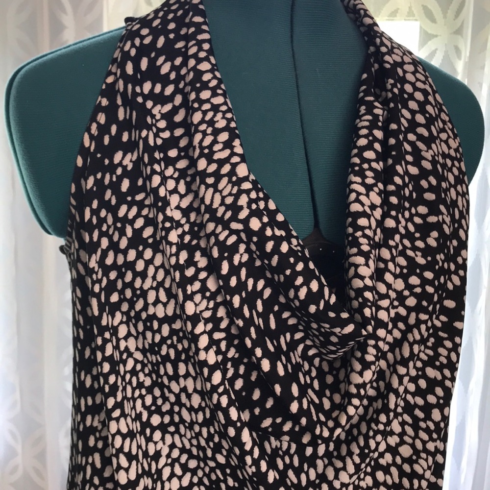 Michael Kors racer back cowl neck  blouse.